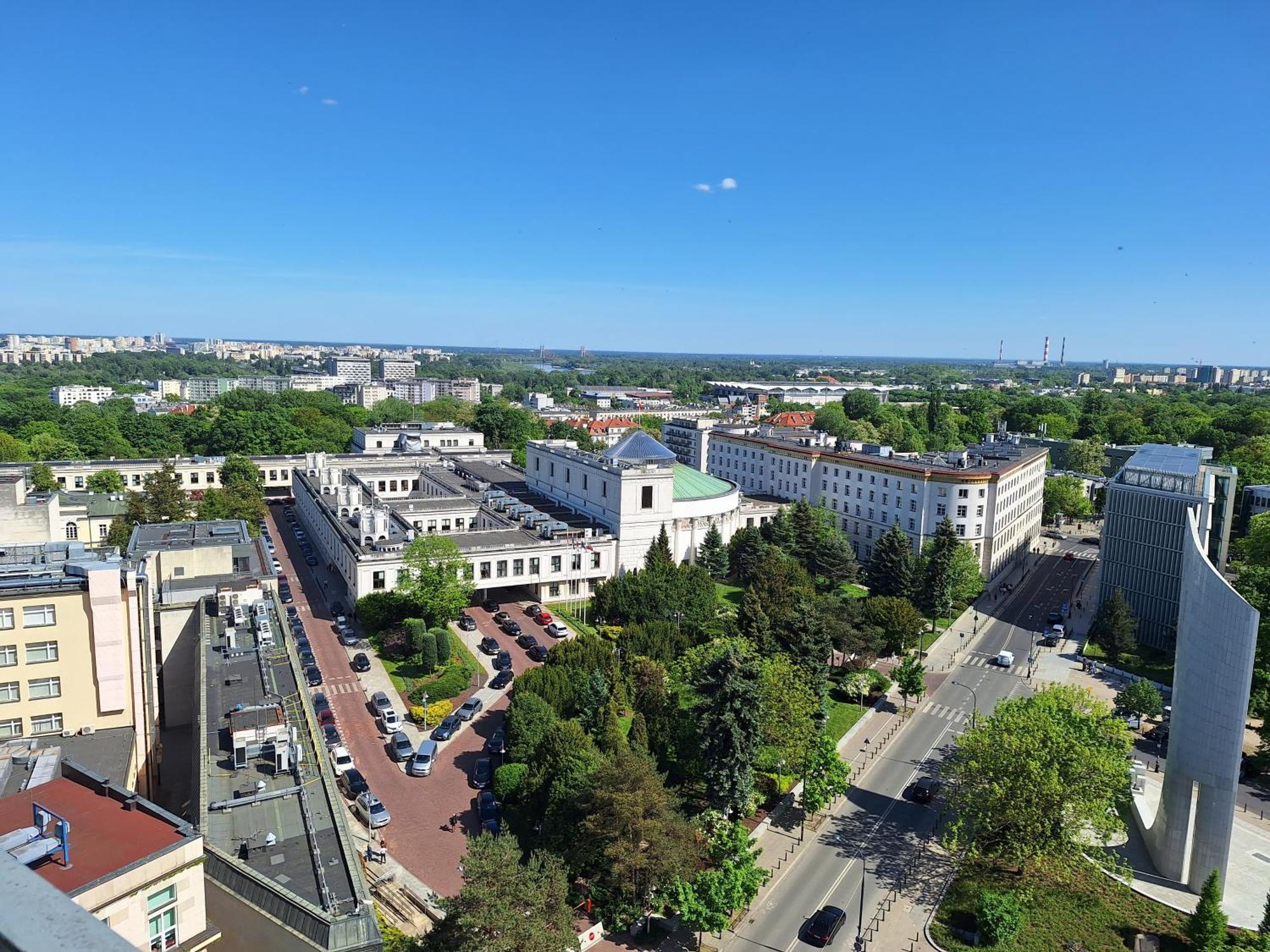 Apartament Wiejska 9 Varşovia Exterior foto