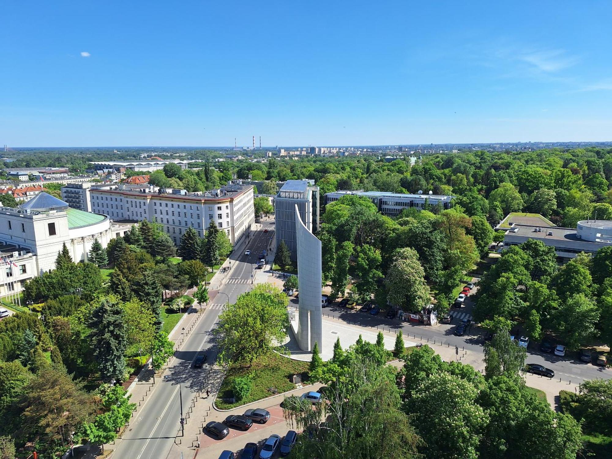 Apartament Wiejska 9 Varşovia Exterior foto