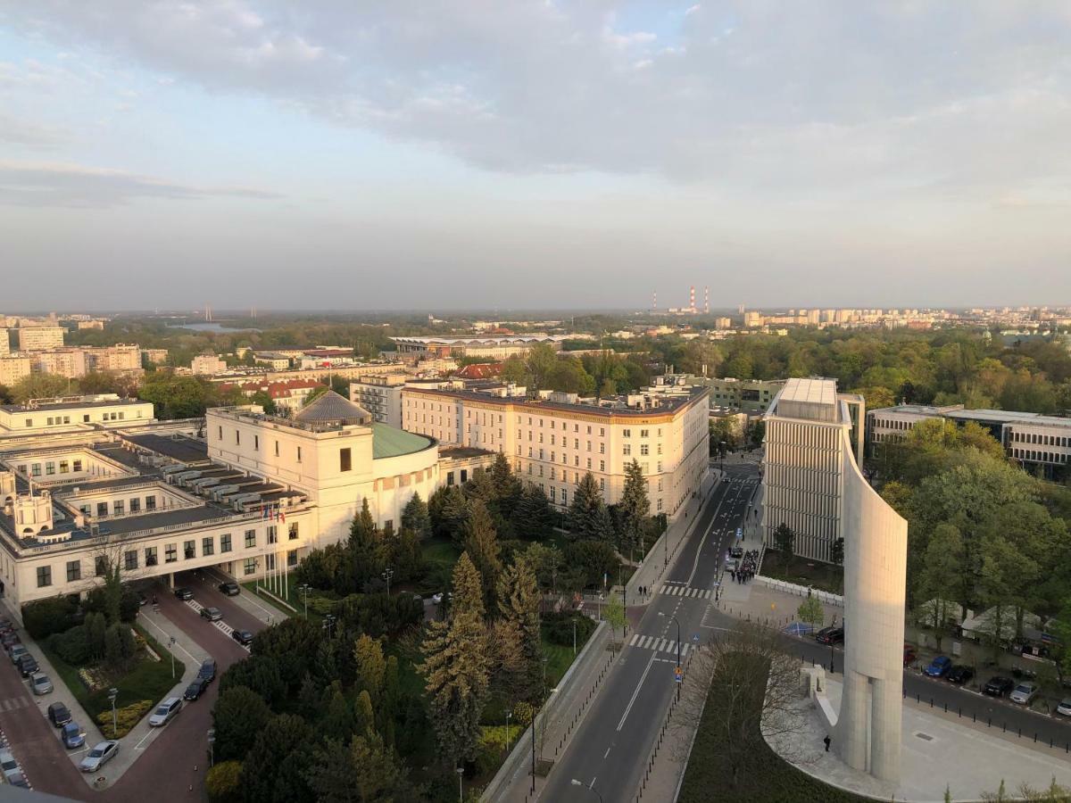 Apartament Wiejska 9 Varşovia Exterior foto